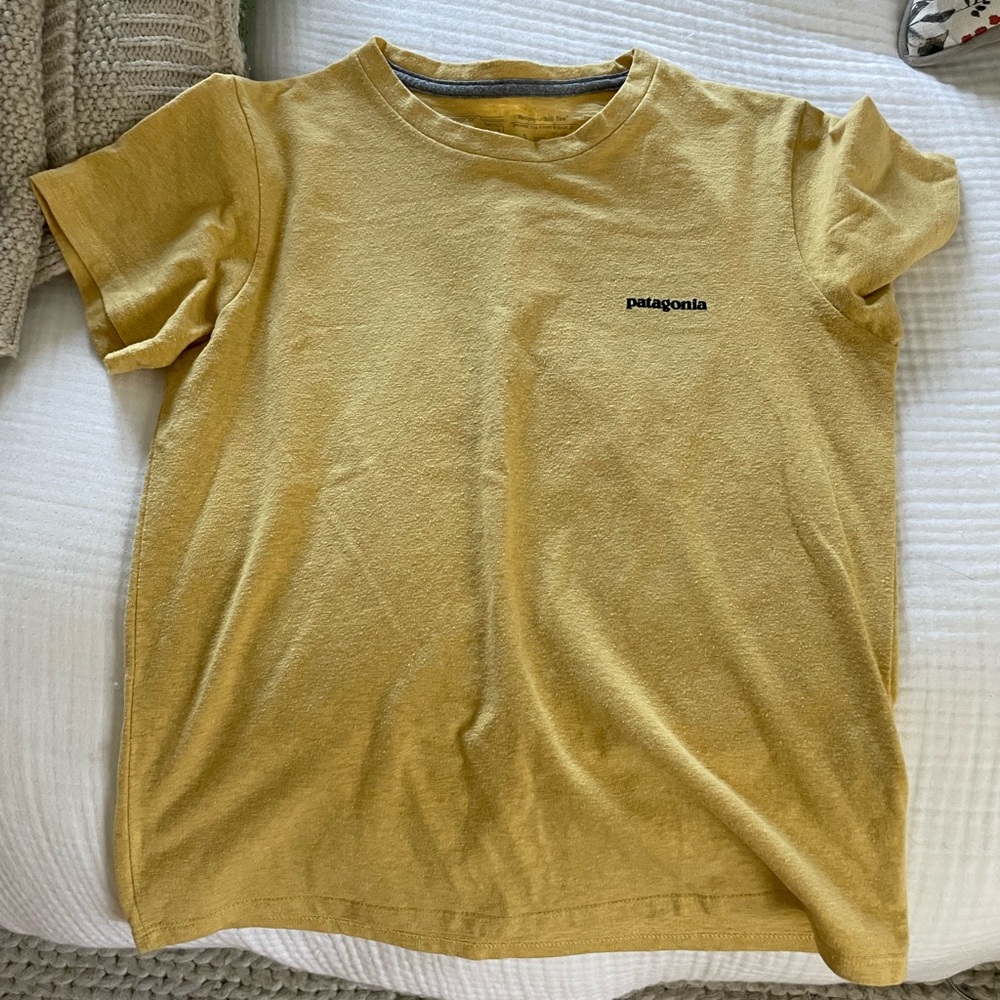 Patagonia Mustard Yellow Tee